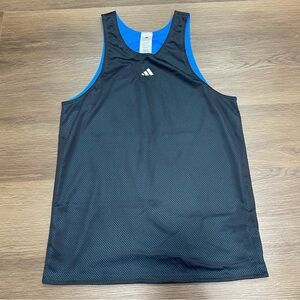 🔴 (SOLD) Adidas select warm-up reversible jersey tank top